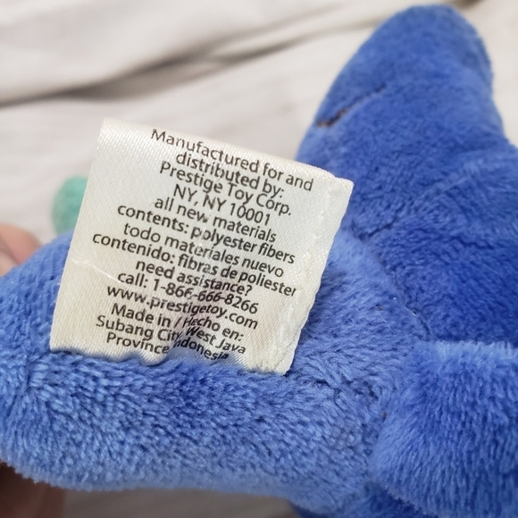 Fisher Price Blue Elephant 8 Inch Plush Stuffed Animal 2014 Target Exclusive - Picture 6 of 7